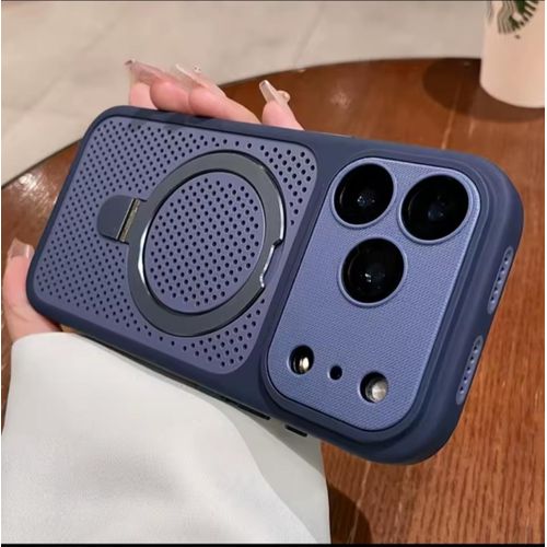 Coque iphone 17 pro bleu bague P14