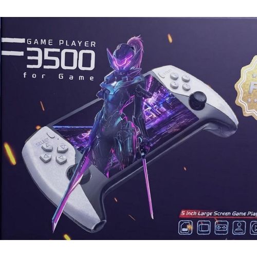 Console De Jeu Portable Rétro Game Player F3500 - Écran HD 5 Pouces - Ergonomique - Multi-Émulateur