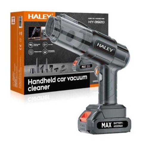 Aspirateur Sans Fil HY-3920 – 6000mAh Haute Puissance Pour Voiture et Maison