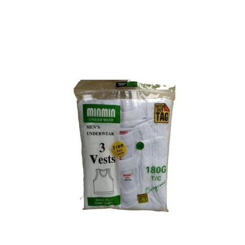 Lot de 3 Débardeurs Homme 100 % Coton – Confortables, Respirants et Doux