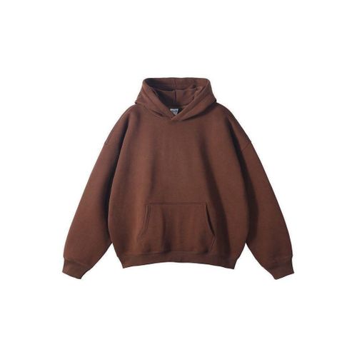 Sweat à Capuche Oversize Unisex avec Poche Kangourou - Marron / Chocolat
