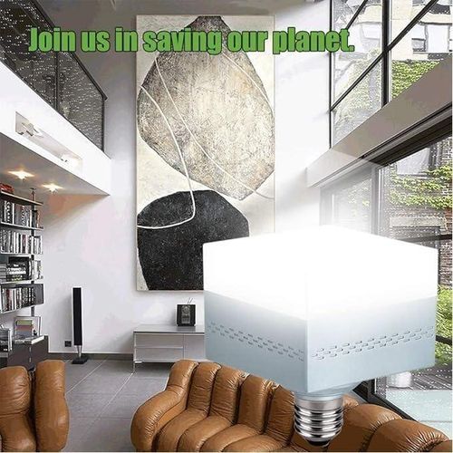 Ampoules LED Haofy, Ampoules Carrées 30 W (équivalent 150-200 W), Lampe à Vis E26/E27 3000 Lm, 6500 K Pour Garage, Sous-sol, Usine, Maison, Intérieur, Extérieur, Plafonnier (blanc Froid)