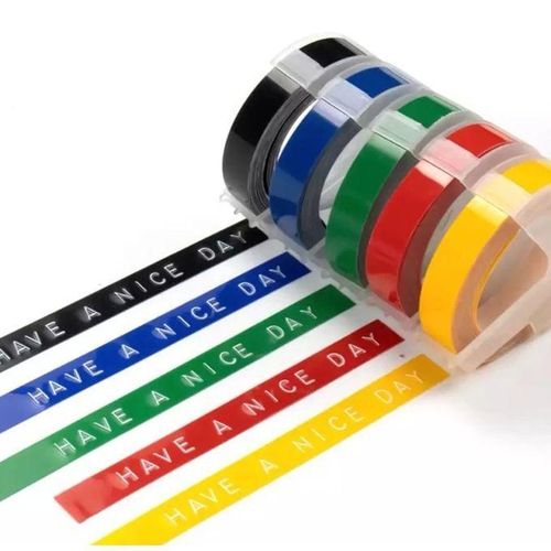 Ruban Pour Imprimante étiquettes Pour Machine Dymo Motex paquet De 10pcs