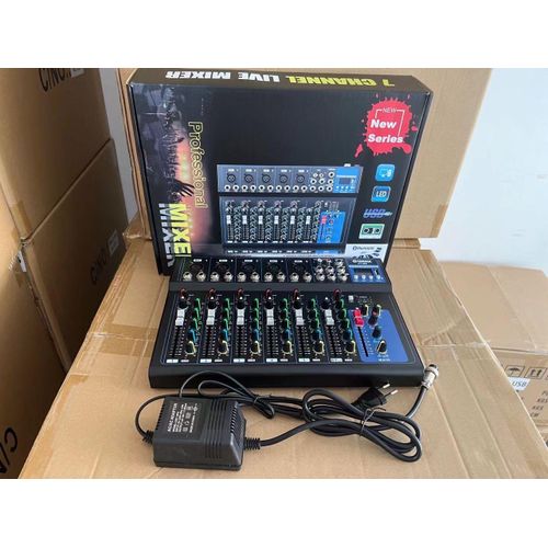 Tableau de mixage F-7 professionnelle