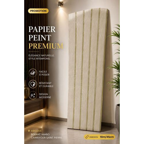 Papier peint mural - papier peint autocollant 45CMX10M