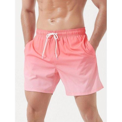 Shorts De Plage Avec Cordon De Serrage Dégradé Pour Hommes GH