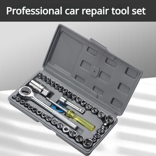 Kit D'outils De Réparation De Voiture Pour Automobile Et Moto, 40 Pièces/ensemble