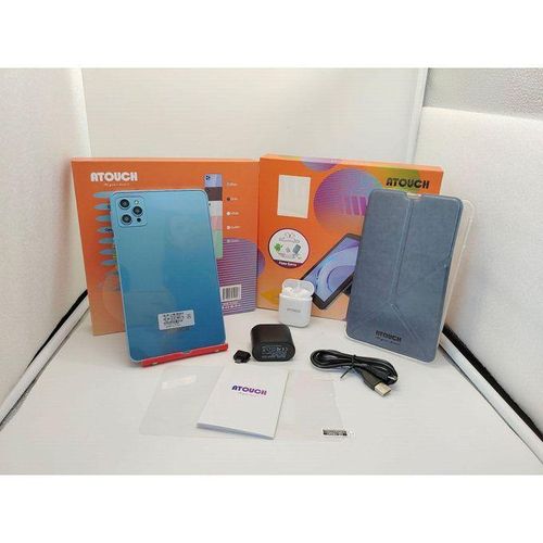 X18 - Tablette Educative Androïd 5G avec puce 8GB RAM+ 256GB ROM (+ Écouteurs Bluetooth inclus)