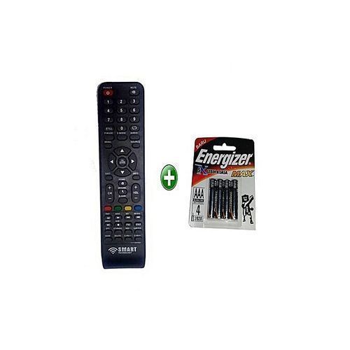 Tlcommande Universel Smart Technology - Noir 4 Pile Energizer - Noir
