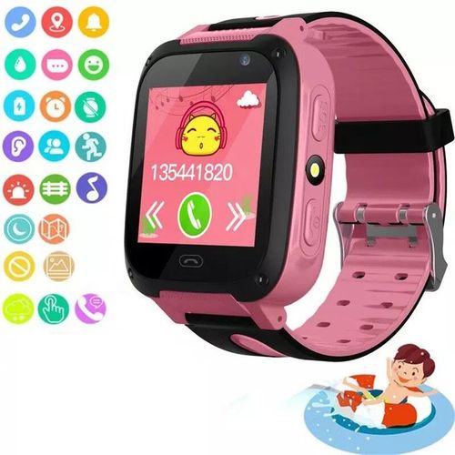 Smart Watch Enfants Anti Perdu Avec Traqueur GPS Appel SOS Téléphone GSM
