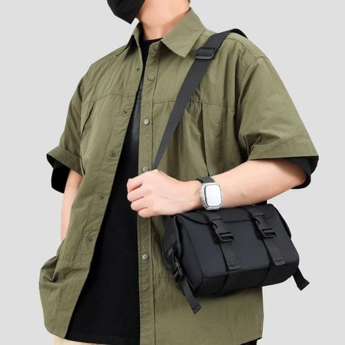 Sacoche Messenger Homme - noir