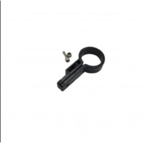 Support de Clignotant Avant pour Trottinette Électrique - Pièce de Fixation - Noir