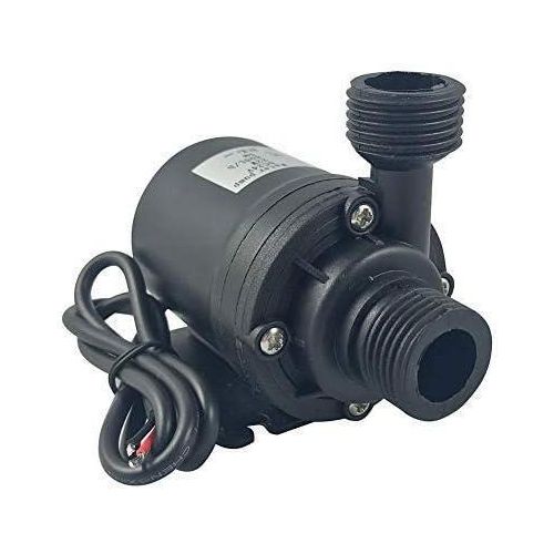 Pompe à eau sans balais 12 V CC, filetage mâle 1/2'', débit 800 l/h