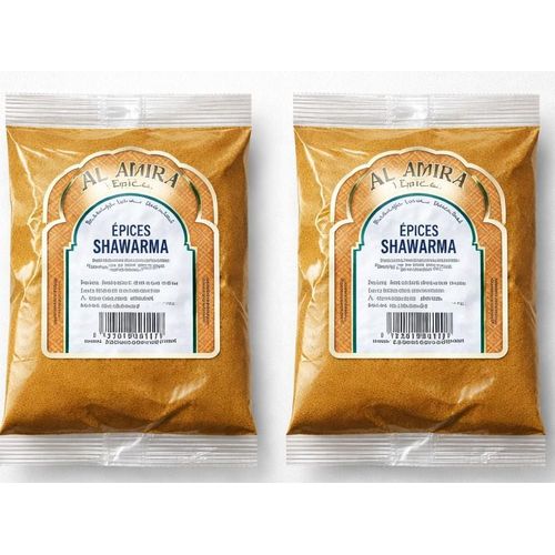 Epices SHAWARMA, (2x100g), AL AmiraSaveurs orientales mélange d'épices pour créer des shawarmas délicieux.