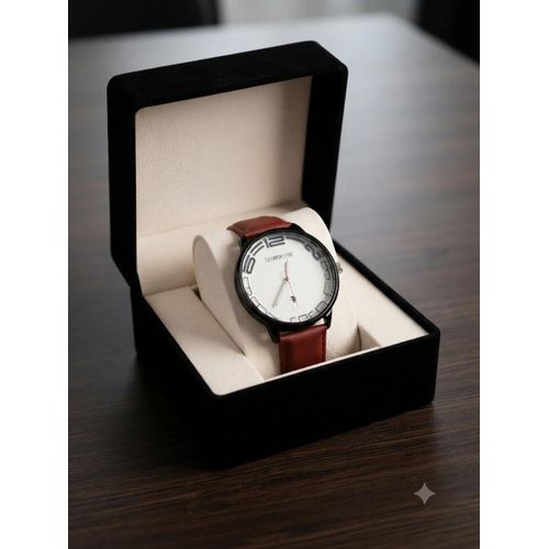 Montre Élégante avec Boîte de Rangement