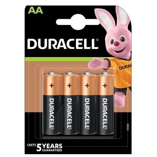 Piles Duracell Plus Power AA 4S - Plaquette De 4