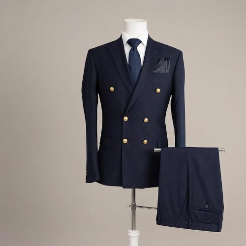 Costume deux pièces - veste homme- costume croisé