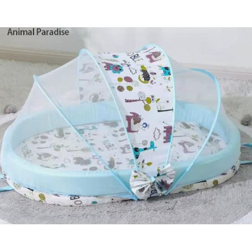 Matelas moustiquaire pour bébé/lit moustiquaire pour bébé/ bleue