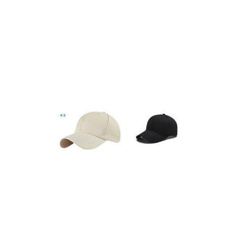 Lots De 02 Casquettes - Beige, Noir