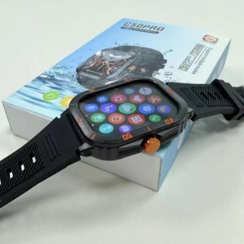 Montre connectée sport étanche C50Pro avec écran tactile, batterie haute capacité, appels Bluetooth, suivi du sommeil