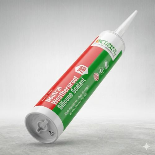 Green Health Mastic Silicone Neutre Étanche 793 – Cartouche Silicone Haute Adhésion Pour Joints De Salle De Bain, Cuisine, Fenêtres Et Toitures : Stop Aux Fuites Et Aux Infiltrations