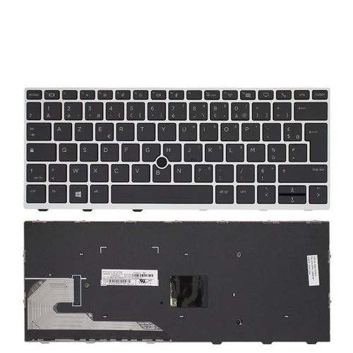 Clavier HP EliteBook 830 G5 AZERTY