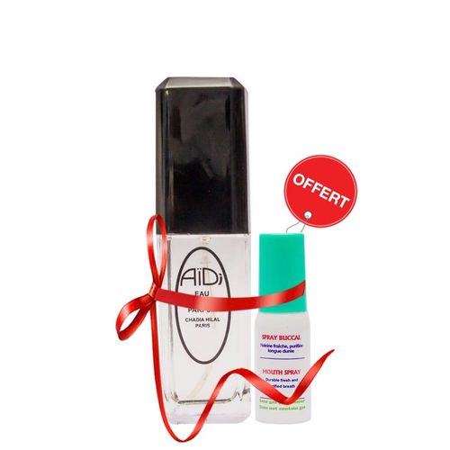 Pack Promo :N°39 AIDI Eau De Parfum - 36 Ml - NOIR + Spray Bucal RDV - 15ml