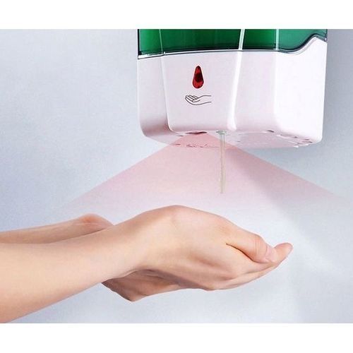 Distributeur Automatique Mural De Gel Hydroalcoolique - Blanc