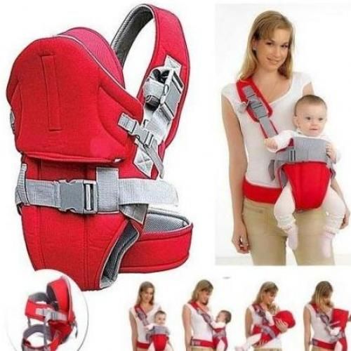 Porte Bébé - Kangourou - Rouge