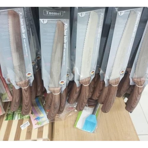 Couteau de Cuisine en Acier Damas pour Filet et Désossage