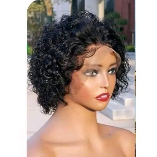 Perruque Bouclé Avec Frontal T