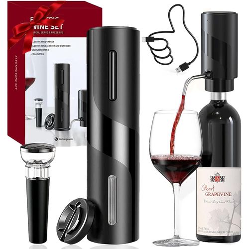 ENSEMBLE D'ARTICLES DE VIN TIRE BOUCHON