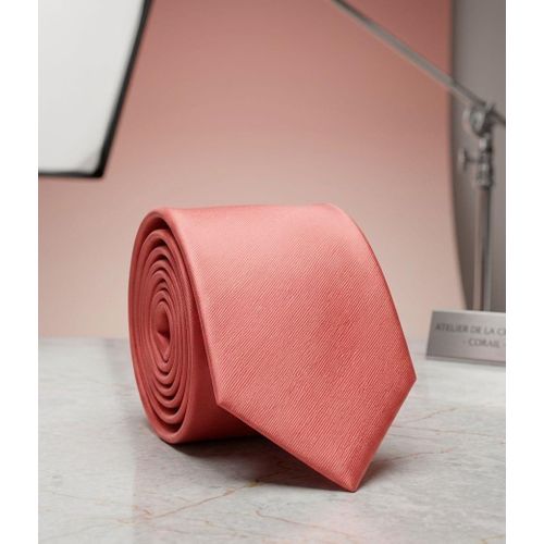 Cravate Homme Corail