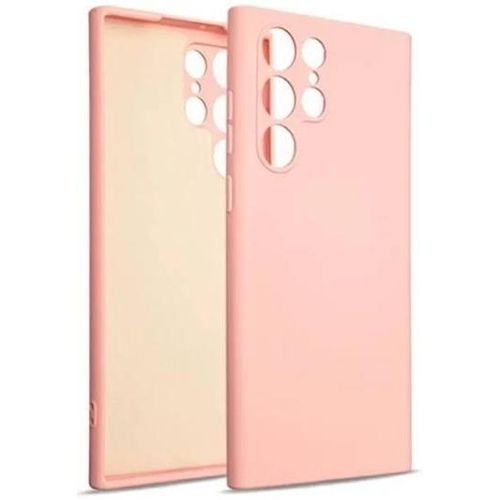 Coque Silicone Compatible Pour Samsung Galaxy S22 ULTRA Avec Antichoc - Rose