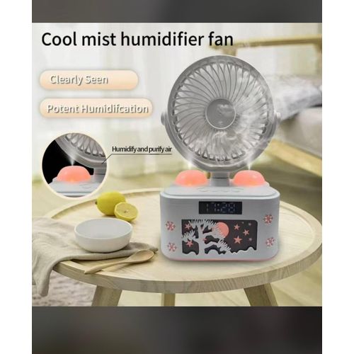 Mini ventilateur et humidificateur