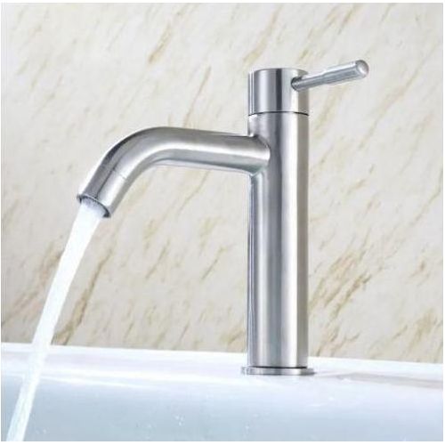 Robinet De Salle De Bains En Acier Inoxydable 304, Robinet De Lavabo