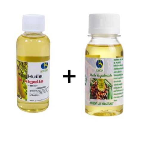 2 Huiles (kigelia + Palmiste)