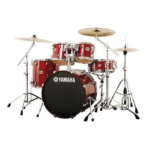 Tom Yamaha d'origine (5 toms) - Rouge