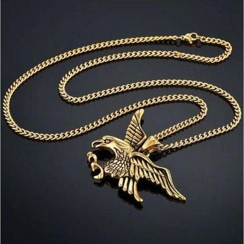 Chaîne En Acier Inoxydable Aigle Royal Pour Hommes