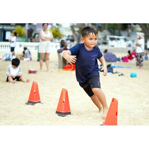 Lot De 4 Cônes D'entrainement Lestés Modular 30cm Orange