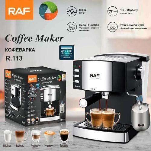 Machine à Café Expresso Semi-Automatique - 850W - R.113 -1.5L