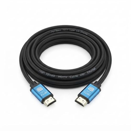 Câble HDMI 2.0 Haut Débit 4K UHD - 5 Mètres - Compatible 4Kx2K 60Hz avec Ethernet