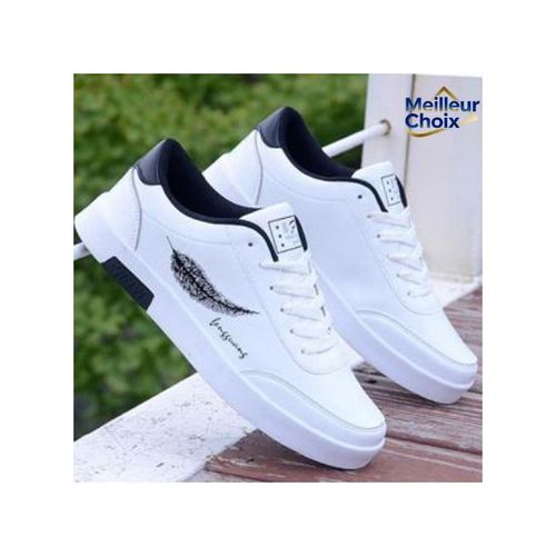 Chaussures Baskets Pour Homme - Blanc