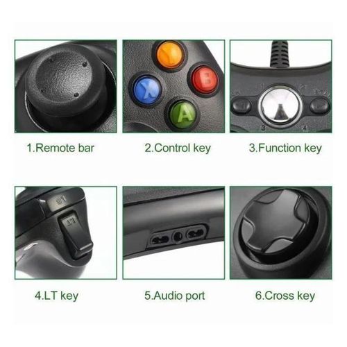 Manette Filaire XBOX360/ PC/ PS3