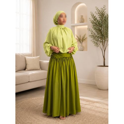 Ensemble femme un mélange de vert– 2 pièces