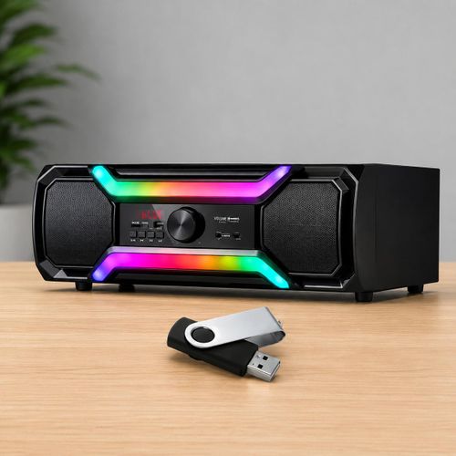 Puissant Home Cinéma – Chaîne HI-FI -H3006- Système - + clé USB offerte 3.1Ch - Bluetooth /USB / SD CARD /RADIO FM Garantie 12 Mois