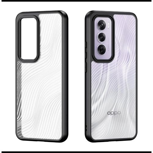 Coque Oppo Reno 12 5G Transparent Noir