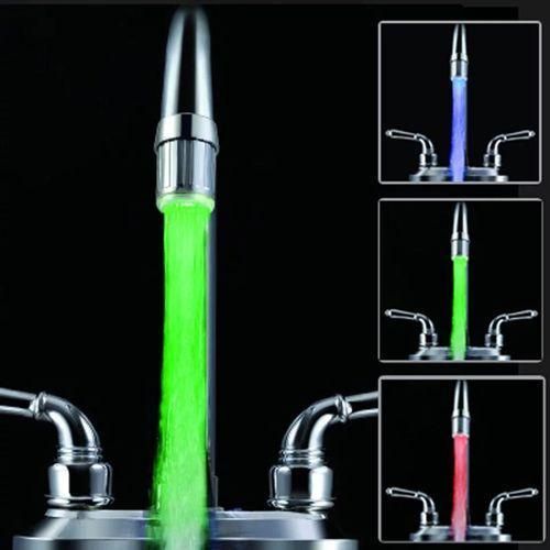 Lumière LED Pour Robinet D'eau - 7 Couleurs Changeantes - Capteur De Température