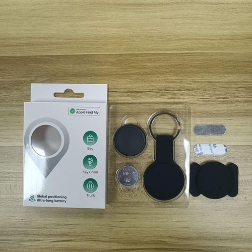 Localisateur Smart GPS Anti-perte- Compatible Apple Find My - Pour Clés, Sacs & Bagages - Noir. Uniquement pour Apple