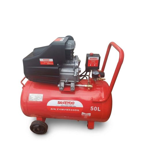 Compresseur d'air SANEYOO 50 L électrique, pour gonflage, peinture, alimentation d'outils pneumatiques
